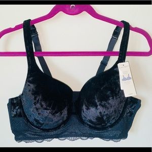 Cacique Velvet Longline Bra